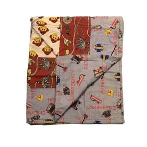 Fire Department Baby Quilt